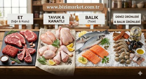 Et - Tavuk - Balık